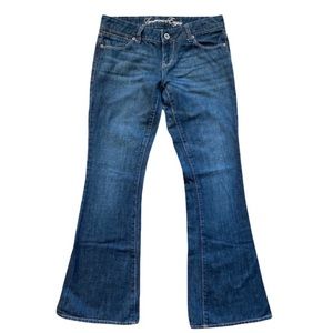 American Eagle Real Flare Blue Jeans